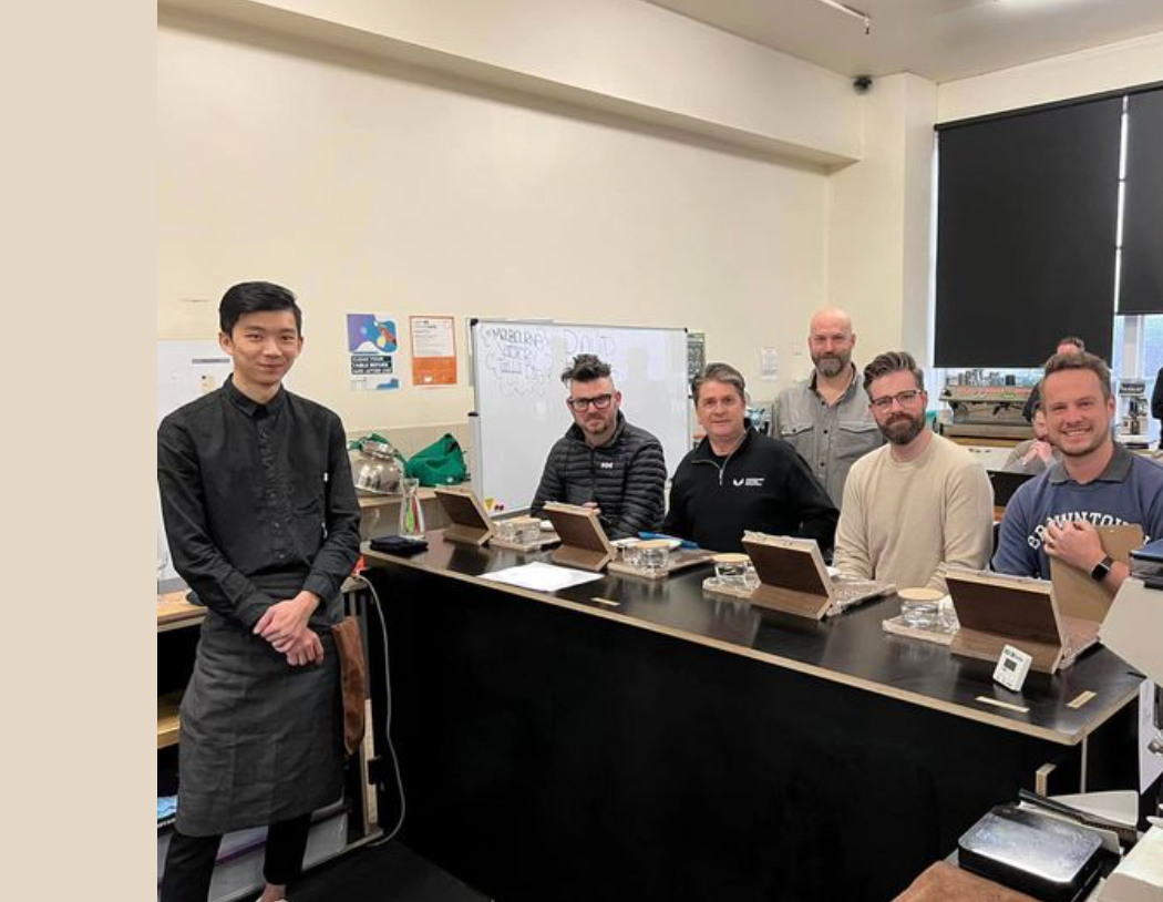 Gabrel Tan is ready for Barista Championships