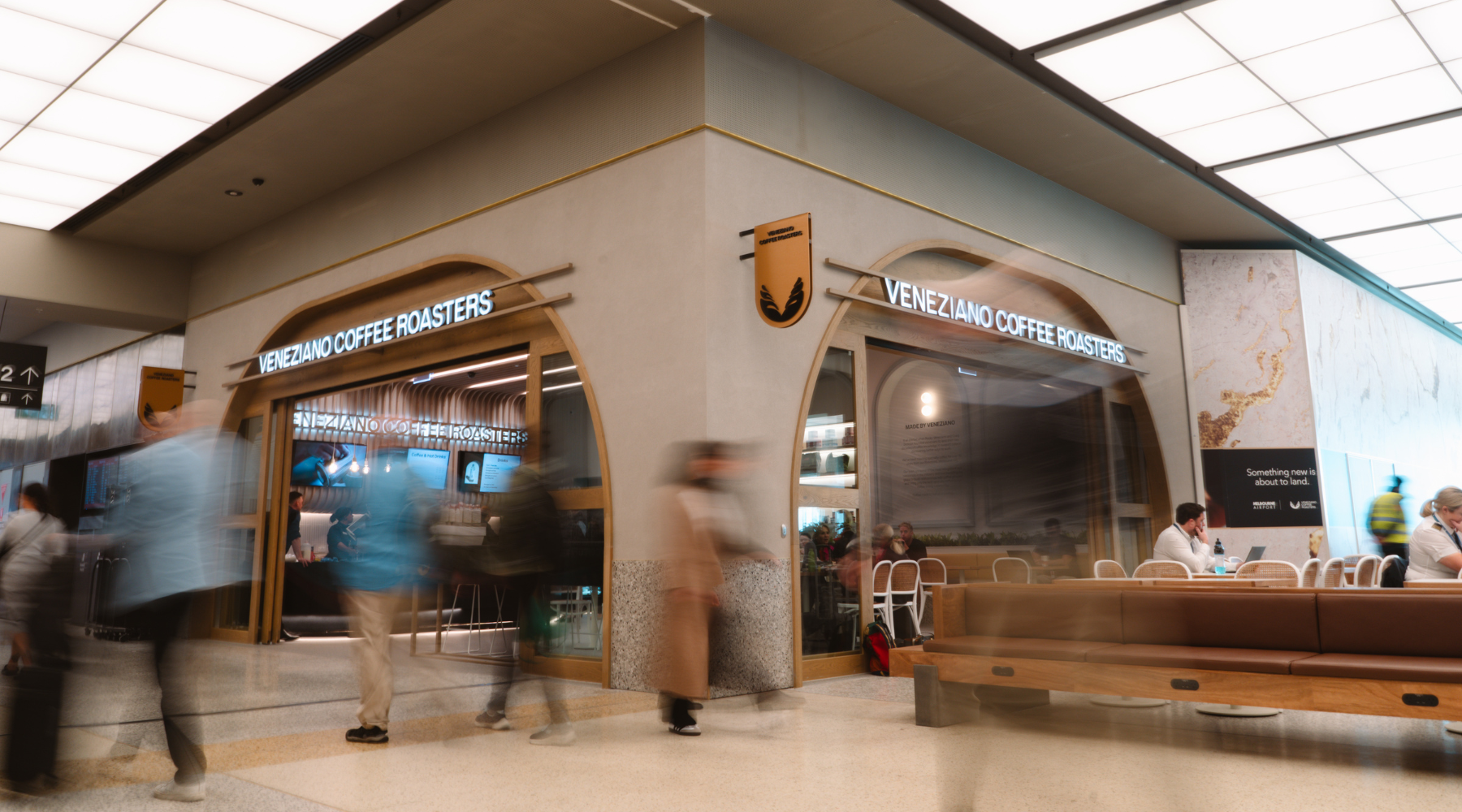 Now brewing at Melbourne Airport
