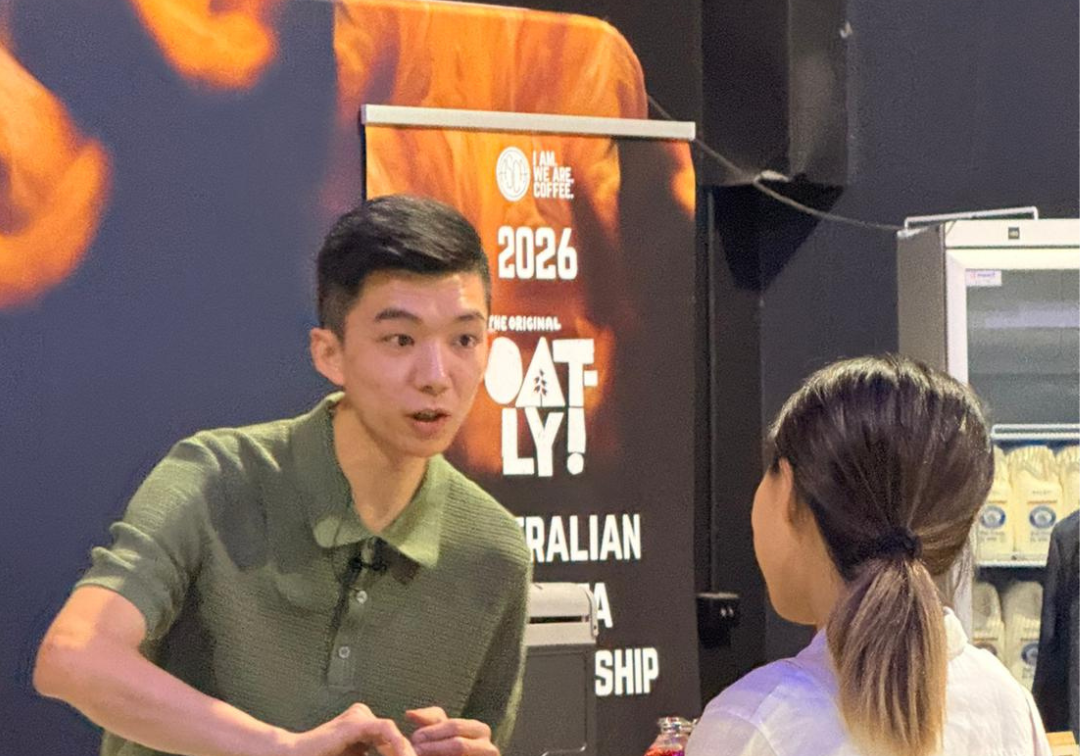 Gabrel Tan is crowned the 2026 Australian Barista Champion