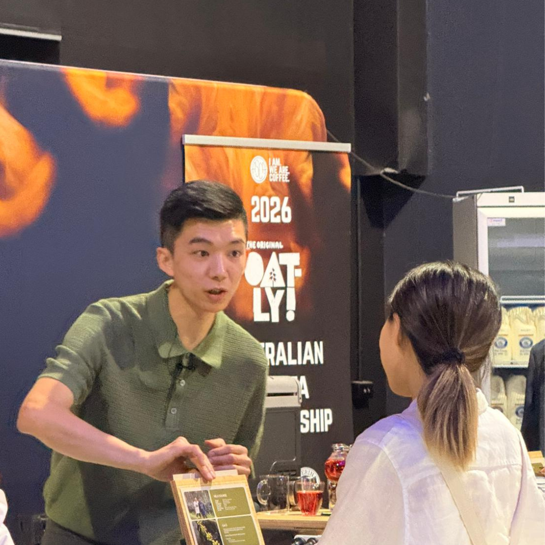 Gabrel Tan is crowned the 2026 Australian Barista Champion