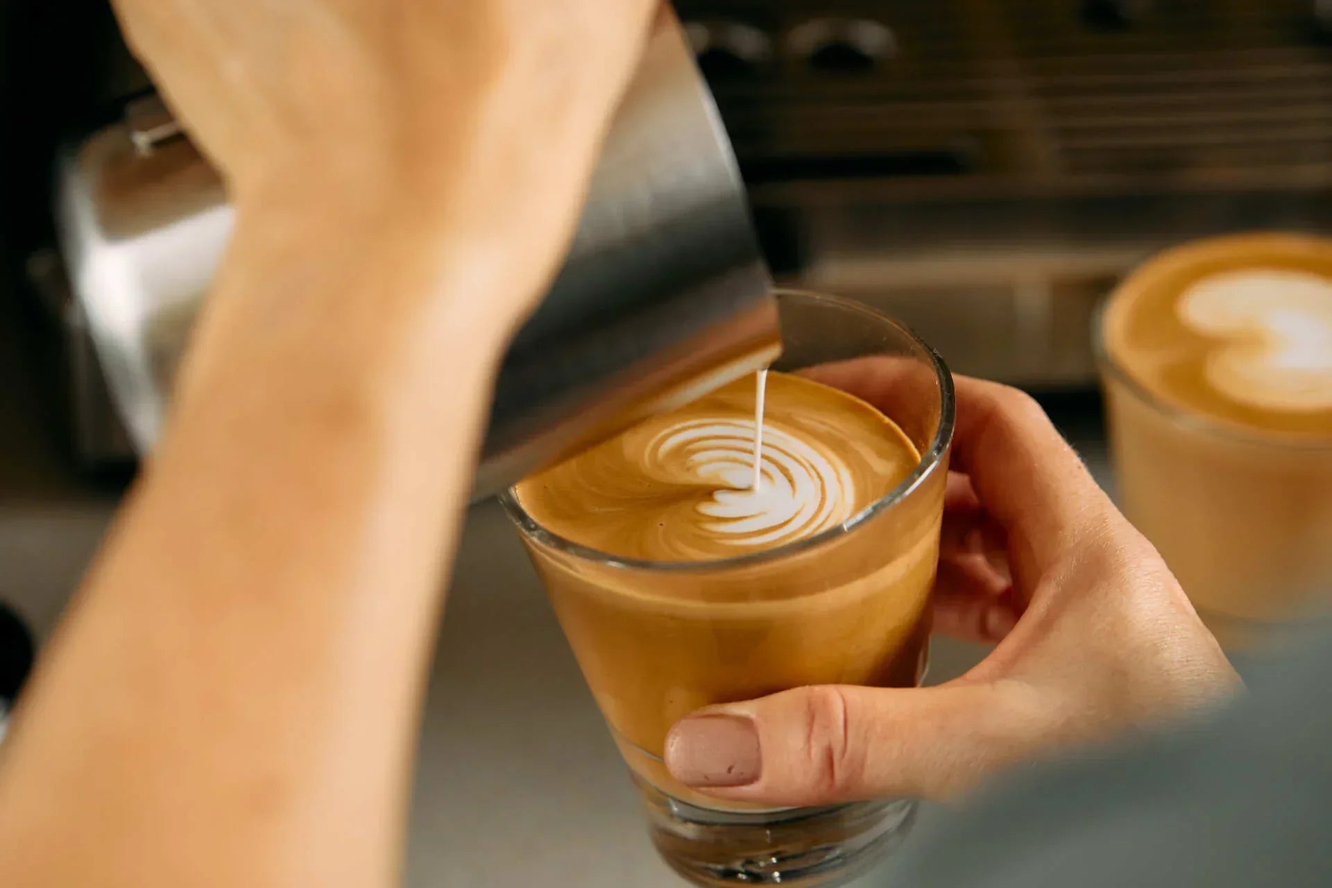 How to pour a heart