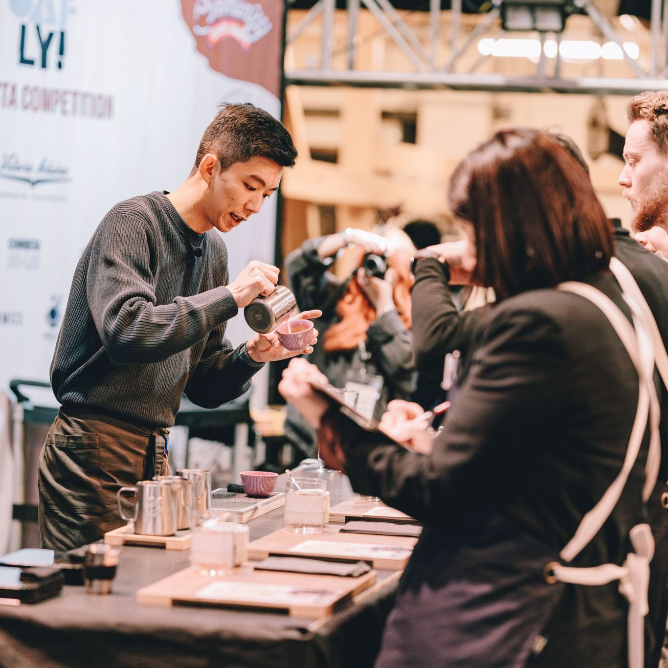 Gab Tan takes out the VIC Community Coffee Championships