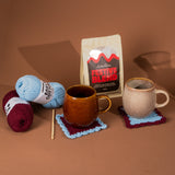 Cardigang Crochet Coaster x Festive Blend Kit