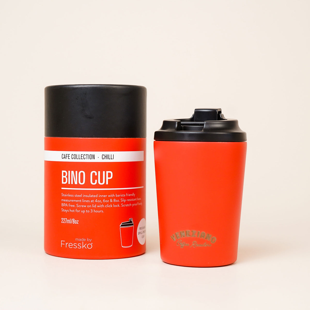 Fressko Reusable Cafe Cup Chilli