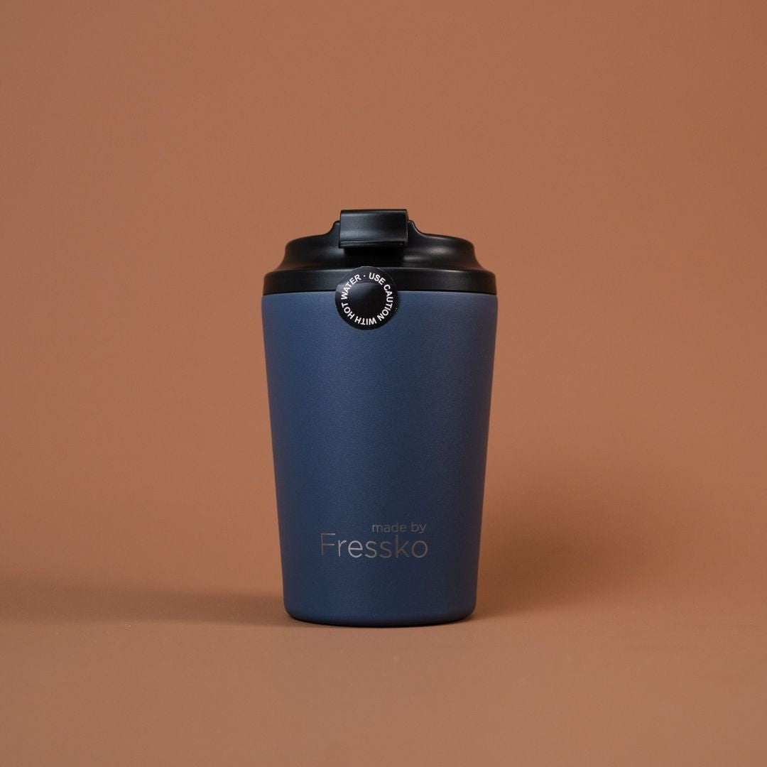 Fressko Reusable Cafe Cup Denim 12oz