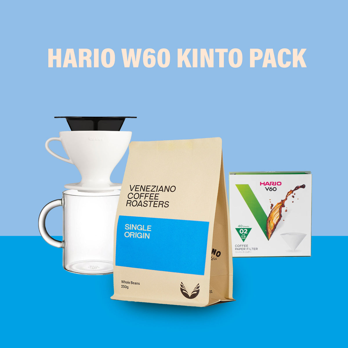 Hario W60 Kinto Pack