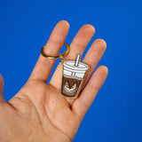 Iced Coffee Keyring