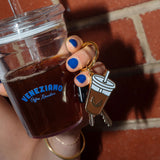 Iced Coffee Keyring