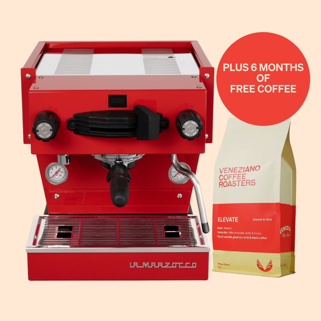 La Marzocco Linea Mini with 6 months of coffee EOFY promotion