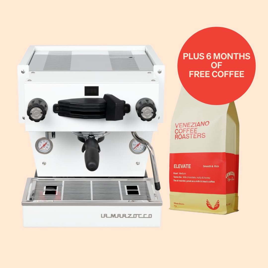 La Marzocco Linea Mini with 6 months of coffee EOFY promotion