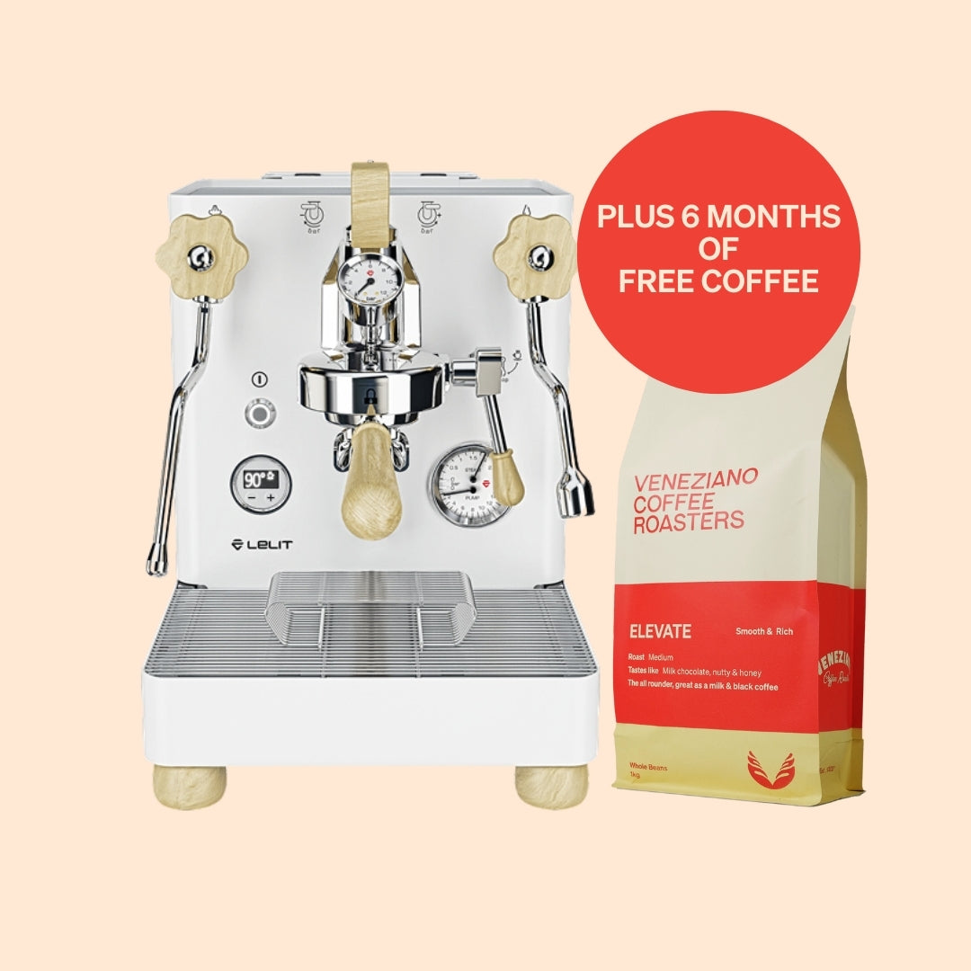 Lelit Bianca with 6 months of coffee