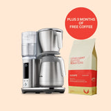 Breville Luxe Brewer with 3 months of coffee