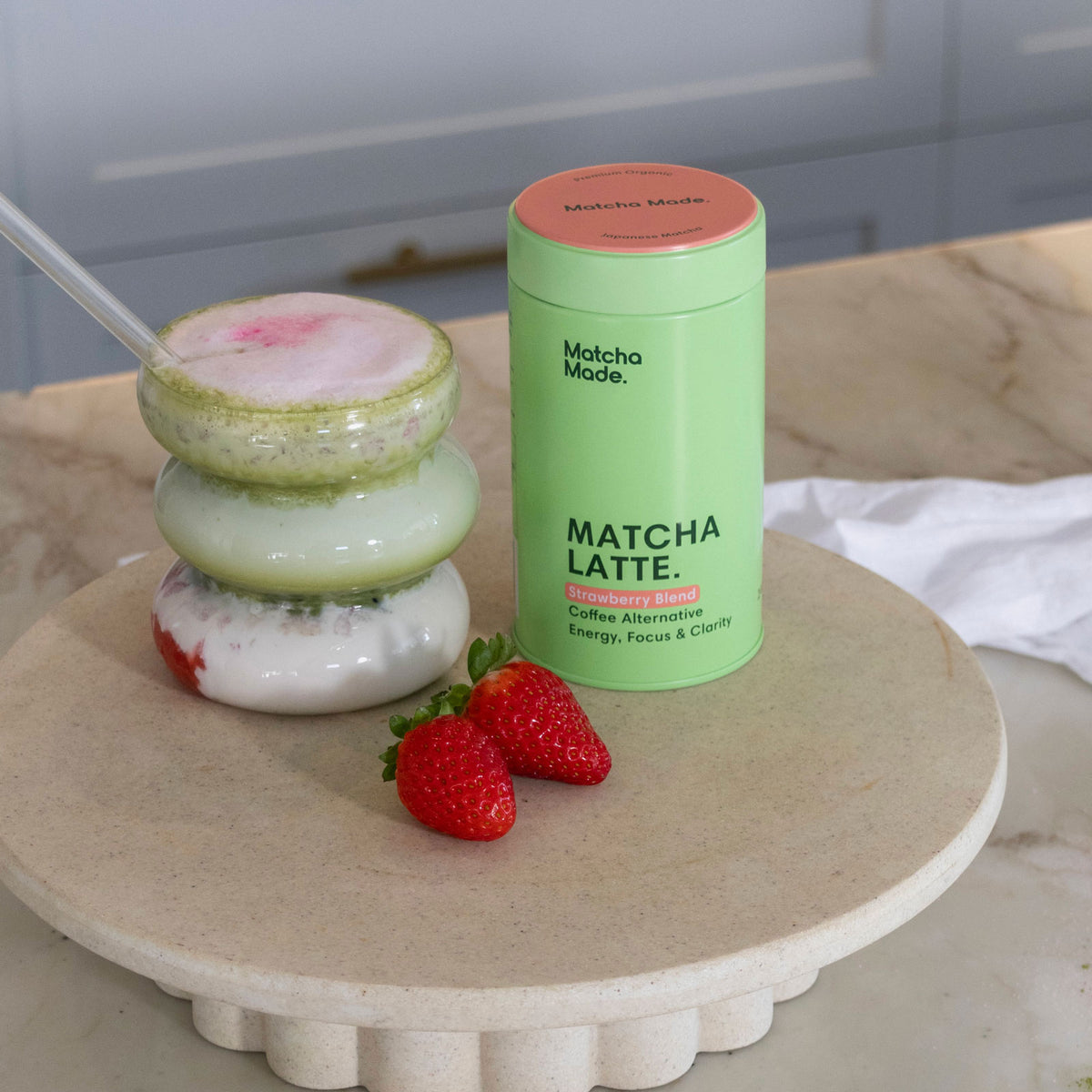 Strawberry Matcha Latté (60 serves)