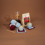 Cardigang Crochet Coaster x Festive Blend Kit