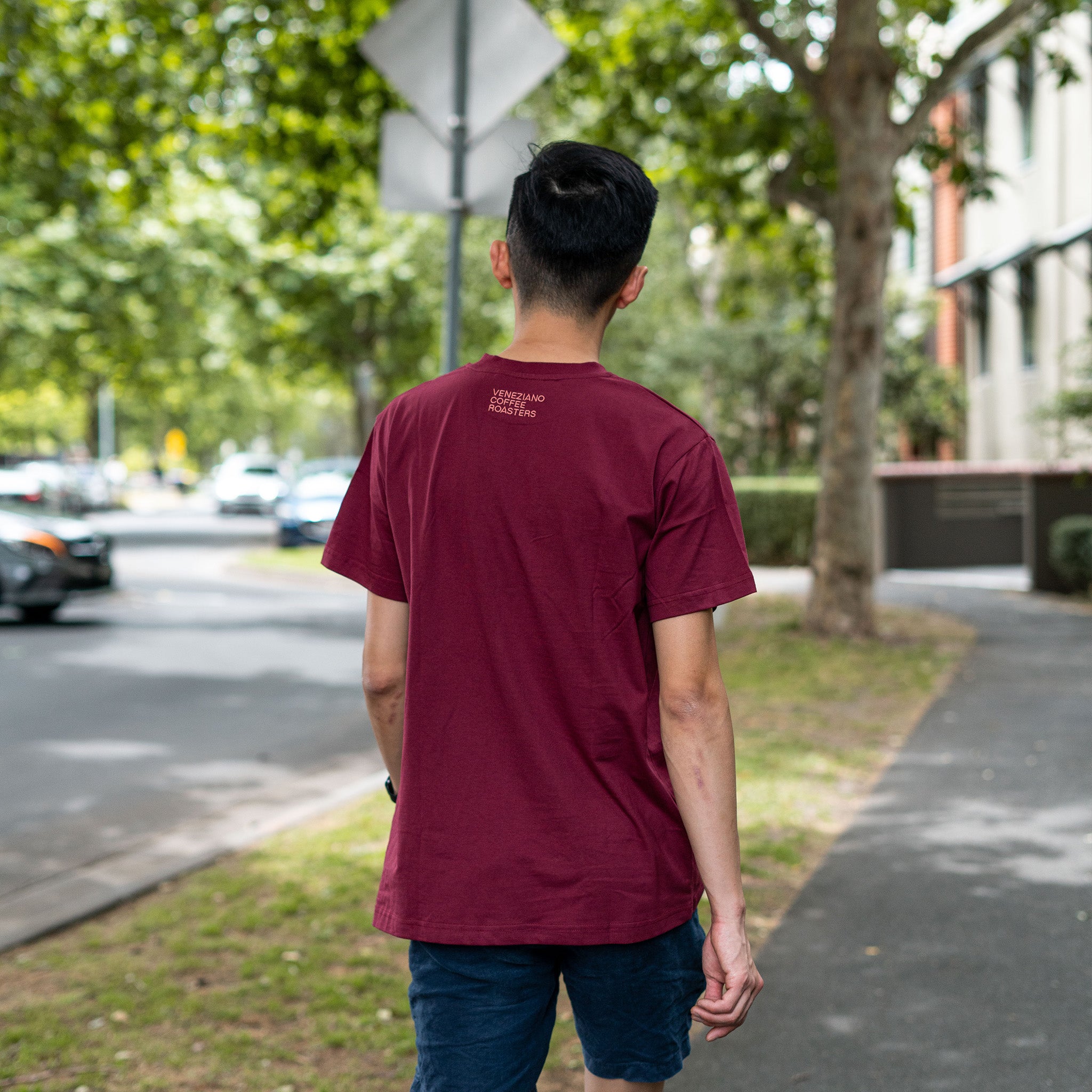 T clearance shirt burgundy