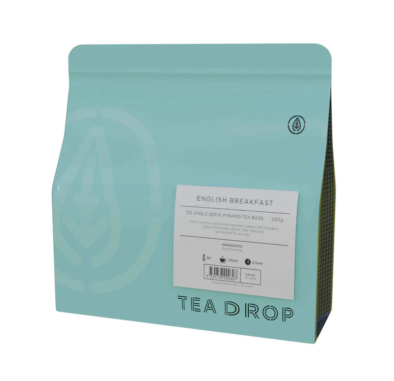 Tea Drop Tea Bags  - English Breakfast