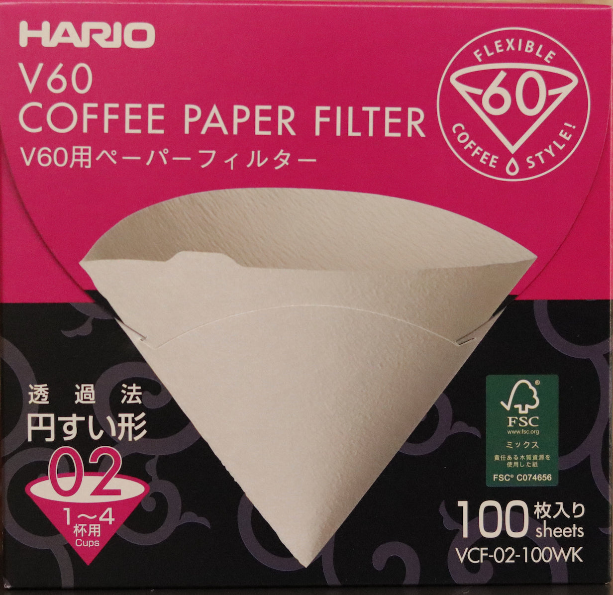 Hario V60 Filter Papers – Veneziano Coffee Roasters